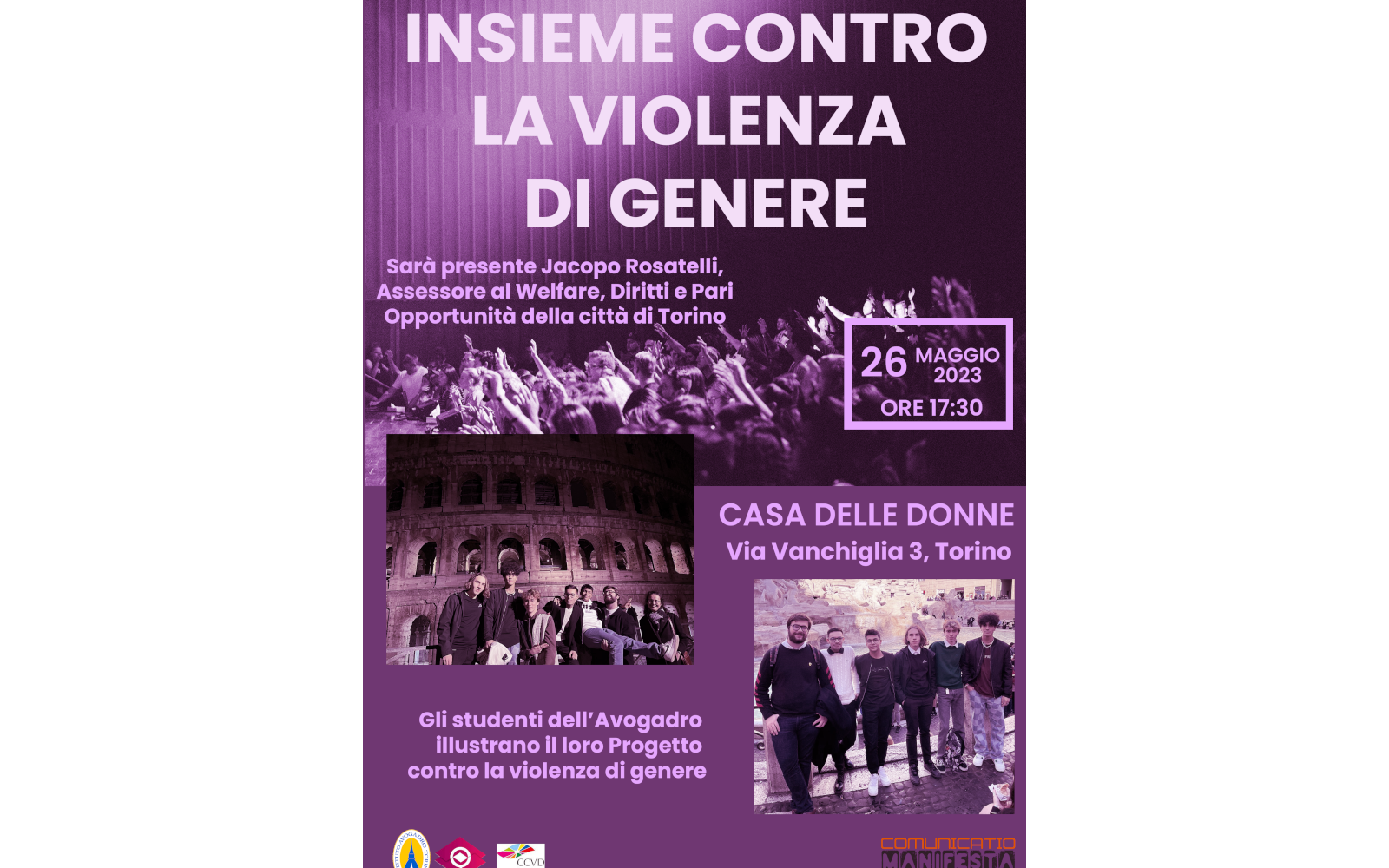 Giovani contro la violenza di genere